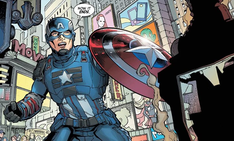 captain america comic book